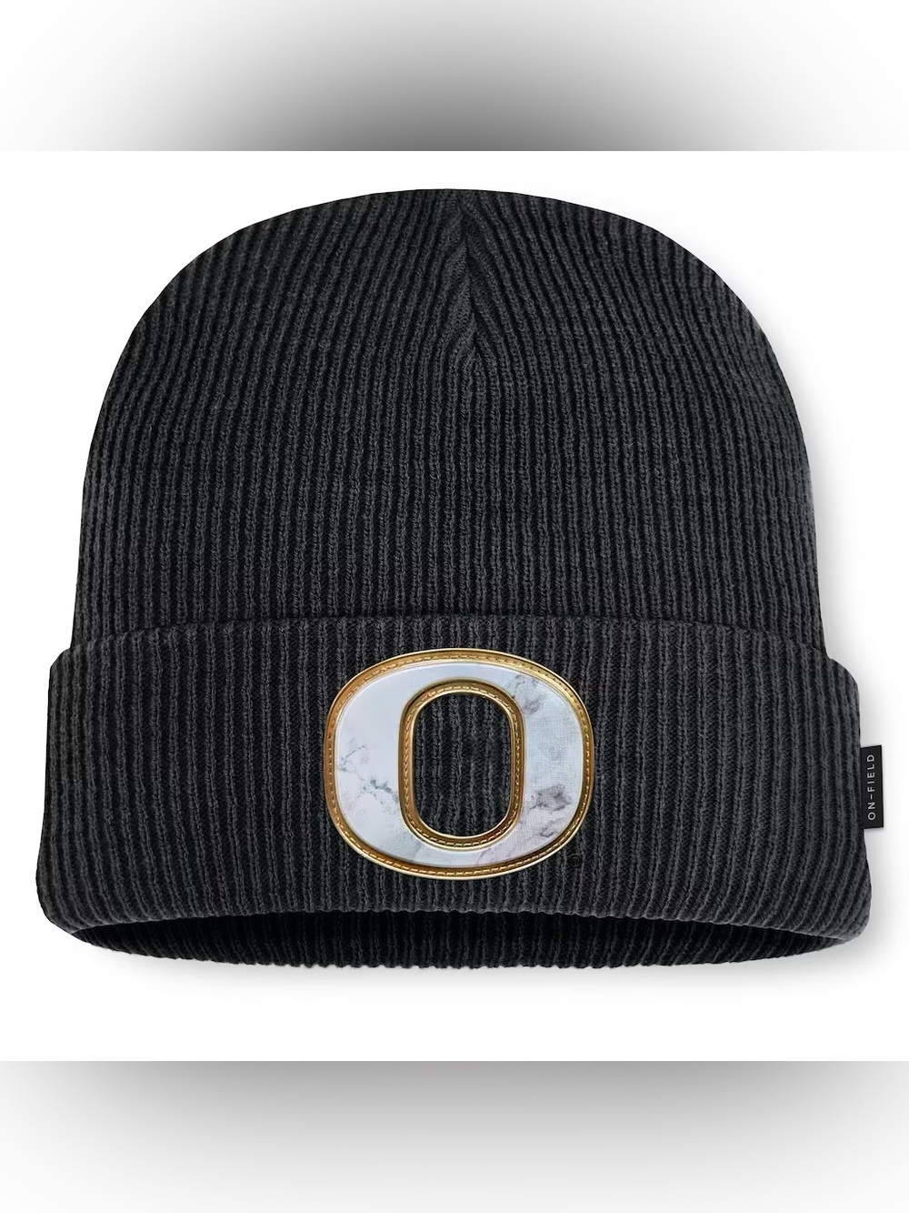 Nike Anthracite Oregon Ducks Shoe Duck Utility Beanie